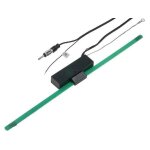 Antenne interieure 34cm avec amplificateur 2m v2