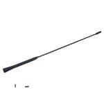 Antenne noire courte de 16 pouces, design antivol, de remplacement