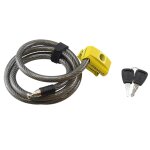 Antivol spirale 12 x 150mm pour tige de selle & velo