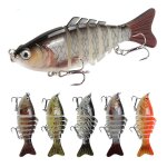 App�t artificiel dur en forme de m�n� pour la p�che, leurre nageur pour attirer les poissons, en plusieurs ...