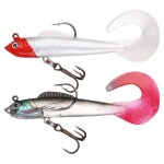 App�t artificiel souple en silicone pour la p�che, leurre pour attraper des poissons tels que les bars ...