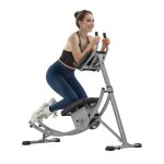 Appareil a abdominaux rglable - vevor - charge 136 kg - entraneur abdominal et force de base pliable, ...