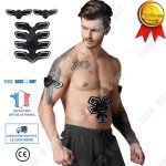 Appareil abdominal stimulateur musculaire homme fessier abdominaux femme douleur ceinture electrique ...