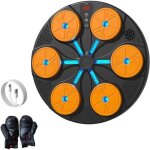 Appareil de boxe electronique mural bluetooth led intelligente - entranement musical a domicile.
