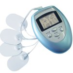 Appareil electrostimulation musculation 4 electrodes cuisses abdos amincissant massage