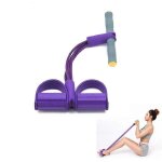 Appareil d'exercice multifonctionnel pour les jambes, 4 tubes, pour abdominaux, musculation, extenseur, ...