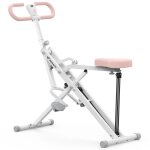 Appareil de fitness merach, type equitation, r�sistance r�glable, ecran lcd, charge 160kg, pliable, pour ...