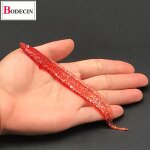 Appt artificiel en silicone pour la pche a la traine, leurre pour attraper des poissons tels que des ...