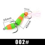 Appt artificiel souple en mousse pour la pche, leurre pour attraper des poissons, matriel pour pcher ...