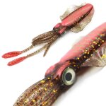 App�t bionique souple en forme de poisson pour la p�che en mer, leurre pour attraper des poissons, avec ...