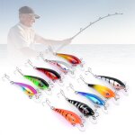 Appt dur pour la pche, leurre pour attraper des poissons, avec triple hameon, spinner, plug, cuillre, ...