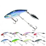Appât dur rotatif en métal pour la pêche, leurre pour attraper des poissons, matériel pour pêcher, avec ... Appât dur rotatif en métal pour la pêche, leurre pour attraper des poissons, matériel pour pêcher, avec ...
