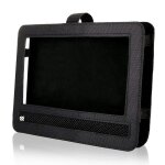 Appuie - tte de voiture sangle de support pour lecteurs dvd portables, noir oxford appui - tte de voiture ...