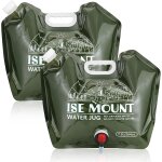 Apt - 2 pièces bidon a eau pliable pour camping, 7. 5l sac a eau de camping, transporteur d'eau pliable ... Apt - 2 pièces bidon a eau pliable pour camping, 7. 5l sac a eau de camping, transporteur d'eau pliable ...
