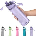 Apt - 650ml gourde brumisateur eau visage brumisateur rechargeable bouteille sport pour hydratation en ...