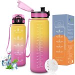 Apt - gourde eau, gourde 1. 5 litre, sans bpa, etanche & réutilisable, convient pour la gym, yoga, camping, ... Apt - gourde eau, gourde 1. 5 litre, sans bpa, etanche & réutilisable, convient pour la gym, yoga, camping, ...