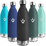 Apt - gourde isotherme 1l, gourde inox enfant, 24h froid & 12h chaud, thermos isotherme, sans bpa, réutilisabl ... Apt - gourde isotherme 1l, gourde inox enfant, 24h froid & 12h chaud, thermos isotherme, sans bpa, réutilisabl ...