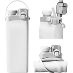 Apt - gourde pliable, 600 ml, en silicone, avec paille, réutilisable, anti - fuite, sans bpa, pour le ... Apt - gourde pliable, 600 ml, en silicone, avec paille, réutilisable, anti - fuite, sans bpa, pour le ...