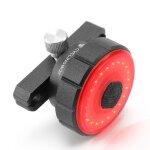 Arc assis - lampe de poche pour vlo, feu arrire de bicyclette, dmarrage / arrt automatique, dtection ...