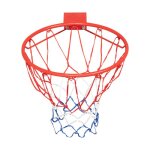 Arceau de basket - ball mural malibu diam�tre 45 cm et filet � fixation murale incluse - rouge