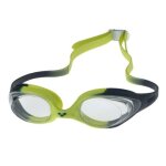 Arena spider 92338 lunettes de natation enfant bleu marine / vert clair