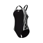 Arena - women's swim pro back graphic - maillot de bain taille 38, noir