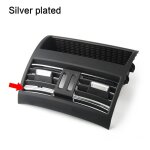 Argent plated calandre de ventilation arri�re, cadre de sortie d'air, pour bmw s�rie 5 f10 f11 2010  ...