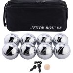 Asfasfq - 010203 - sacoche de transport avec jeu de 8 boules de pétanque - inclut distance - mètre - ... Asfasfq - 010203 - sacoche de transport avec jeu de 8 boules de pétanque - inclut distance - mètre - ...
