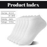 Asfasfq - 10 paires chaussettes basses coton socquette chaussettes sport socquettes respirant courtes ... Asfasfq - 10 paires chaussettes basses coton socquette chaussettes sport socquettes respirant courtes ...