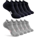 Asfasfq - 10 paires chaussettes femme de sport 35 - 40, socquettes femmee, chaussettes running femme