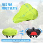 Asfasfq - lot de 2 impermable housse de selle de vlo et casques de vlo etanche, etanche housse anti ...