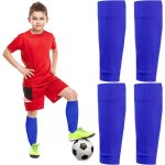Asfasfq - 2 paires de chaussettes de football pour enfants, manches elastiques pour chaussettes pour ...