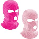 Asfasfq - 2 pièces cagoule 3 trous, balaclava a 3 trous tricoté, cagoule noir de visage complet masque ... Asfasfq - 2 pièces cagoule 3 trous, balaclava a 3 trous tricoté, cagoule noir de visage complet masque ...