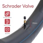 Asfasfq - 20 pouces chambre a air 20x2. 5 / 3. 0 64 / 75 - 406 renforce inner tube (1 - pice), av32mm ...