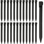 Asfasfq - lot de 22 piquets en plastique solides de 24, 5 cm - piquets de tente en plastique - ancrage ... Asfasfq - lot de 22 piquets en plastique solides de 24, 5 cm - piquets de tente en plastique - ancrage ...