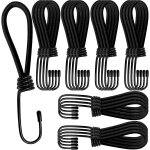 Asfasfq - 25 pices tendeurs de bche avec crochets, 15 cm crochet tendeur elastique courts, crochets ...