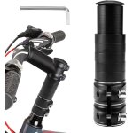 Asfasfq - 28. 6 mm alliage d'aluminium rehausse potence vtt, rglable rallonge potence de guidon fourche ...