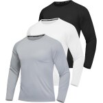 Asfasfq - lot de 3 chemises rashguard a manches longues pour homme, protection solaire upf 50 + , séchage ... Asfasfq - lot de 3 chemises rashguard a manches longues pour homme, protection solaire upf 50 + , séchage ...