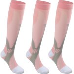 Asfasfq - 3 paires chaussettes contention, bas de contention femme et homme chaussette compression socks, ...