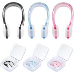 Asfasfq - 3 pièces pince nez en silicone, pince nez natationâ¿protecteur de nez pour piscine natation ... Asfasfq - 3 pièces pince nez en silicone, pince nez natationâ¿protecteur de nez pour piscine natation ...
