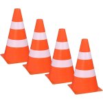 Asfasfq - 40085 ¿ lot de 4 cônes de signalisation en plastique 3 ans a 99 ans pour le sport, l'extérieur, ... Asfasfq - 40085 ¿ lot de 4 cônes de signalisation en plastique 3 ans a 99 ans pour le sport, l'extérieur, ...