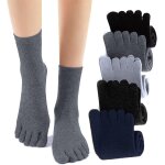 Asfasfq - lot de 5 paires de chaussettes de course a pied en coton pour homme - chaussettes de course ...