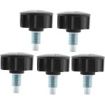Asfasfq - 5 pièces bouton de vis de serrage, bouton de ressort de goupille de remise en forme poignée ... Asfasfq - 5 pièces bouton de vis de serrage, bouton de ressort de goupille de remise en forme poignée ...
