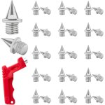 Asfasfq - 50pcs pointes de piste 6mm avec cl a pointes acier robuste pointe athltisme cross country ...