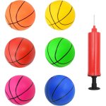 Asfasfq - 6 petites ballon de basket enfant, mini ballon basket avec pompe, ballon de basket gonflable ... Asfasfq - 6 petites ballon de basket enfant, mini ballon basket avec pompe, ballon de basket gonflable ...