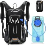 Asfasfq - arvano 18l sac a dos d'hydratation, sac vlo avec poche a eau 2l, sac a dos d'eau respirant ...