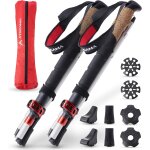 Asfasfq - atacama baton de randonne bton de marche pliable tlescopique fibre de carbone aluminium ...