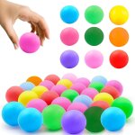 Asfasfq - balles de ping pong, 50 pieces balle ping pong exterieur, 40mm balles de tennis de table pour ...