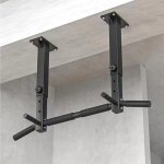 Asfasfq - barre de traction pour montage mural au plafond, solive / poutre avec support en bois et vis ... Asfasfq - barre de traction pour montage mural au plafond, solive / poutre avec support en bois et vis ...