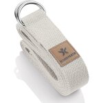 Asfasfq - ceinture de yoga avec anneaux en métal, sangle de yoga pour débutants et professionnels, boucle ... Asfasfq - ceinture de yoga avec anneaux en métal, sangle de yoga pour débutants et professionnels, boucle ...